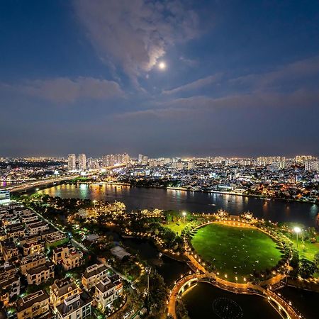 Luxury Apartment At Vinhomes Central Park Ho-Chi-Minh-Stadt Exterior foto