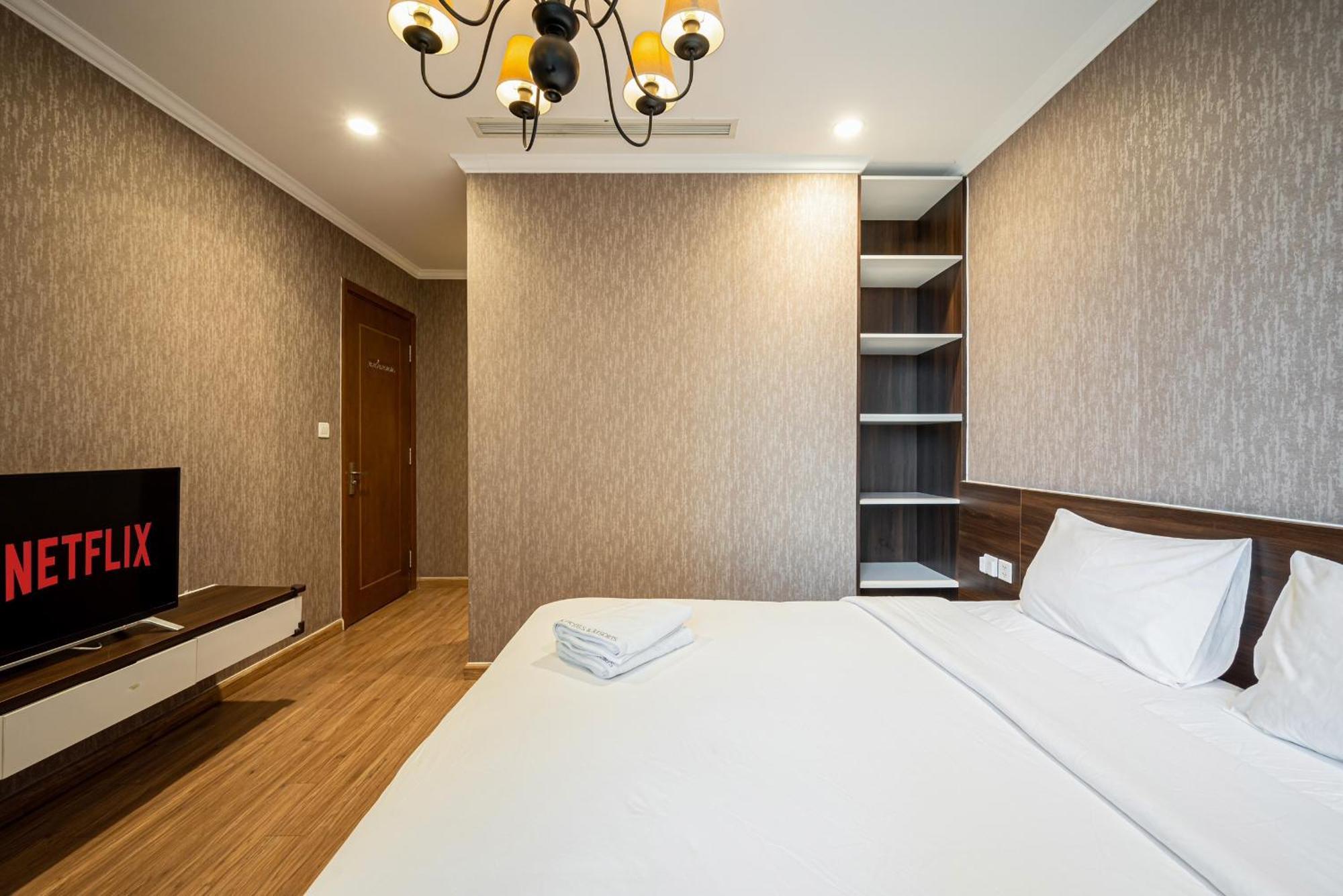 Luxury Apartment At Vinhomes Central Park Ho-Chi-Minh-Stadt Exterior foto