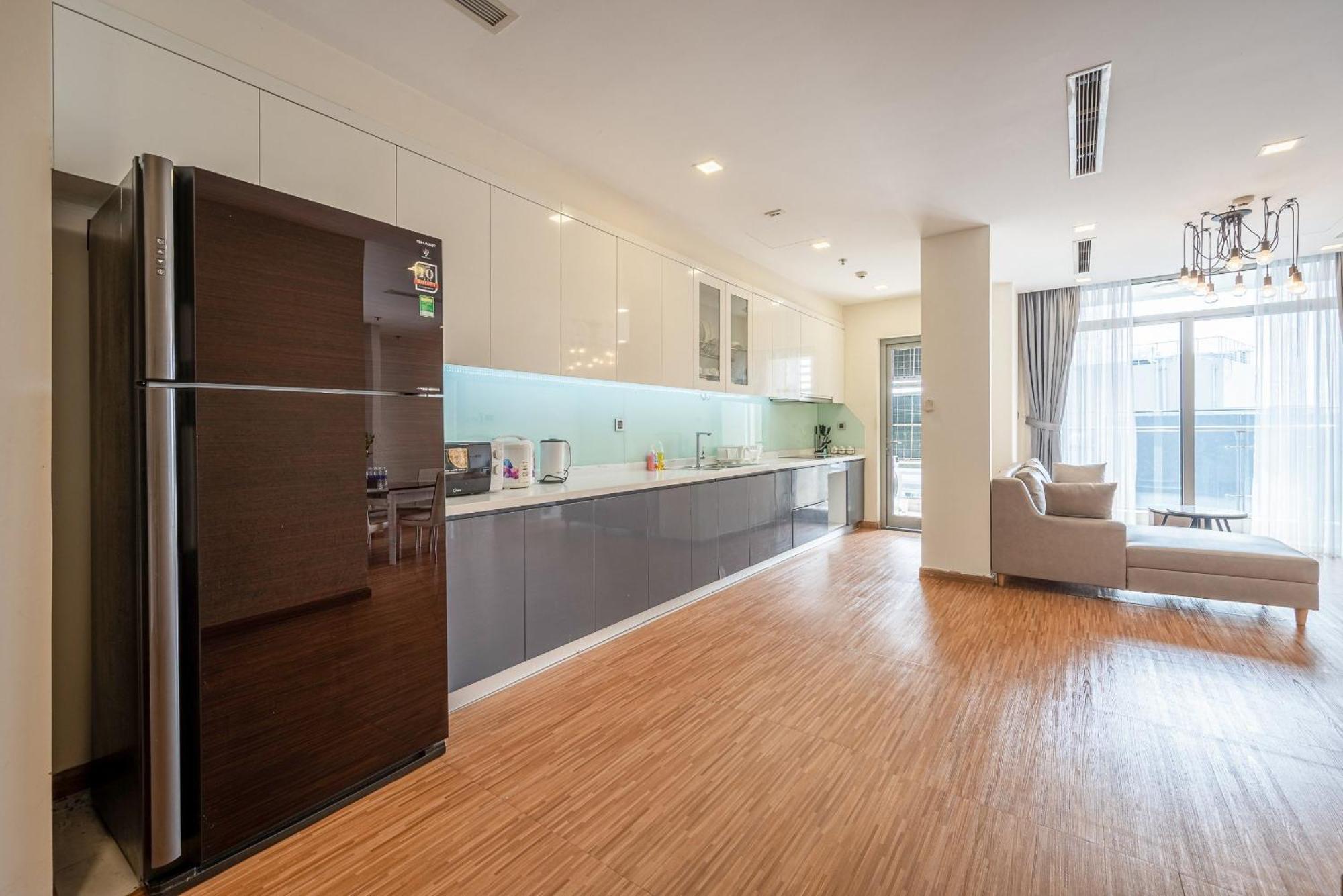 Luxury Apartment At Vinhomes Central Park Ho-Chi-Minh-Stadt Exterior foto