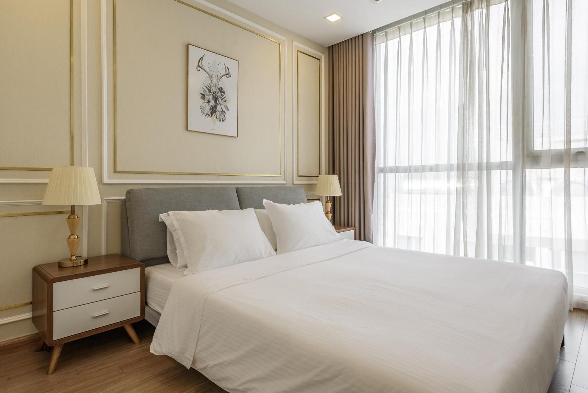 Luxury Apartment At Vinhomes Central Park Ho-Chi-Minh-Stadt Exterior foto