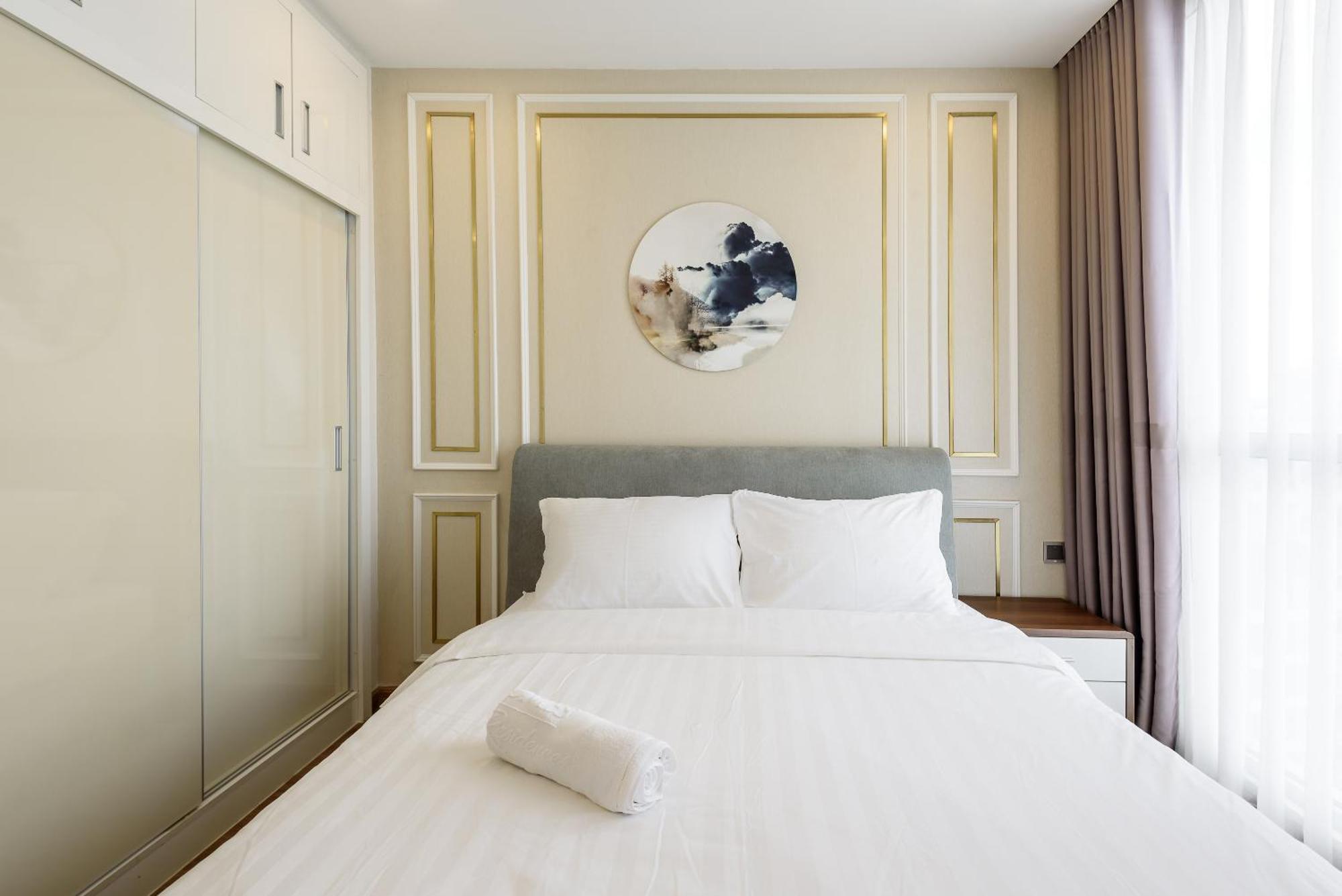 Luxury Apartment At Vinhomes Central Park Ho-Chi-Minh-Stadt Exterior foto
