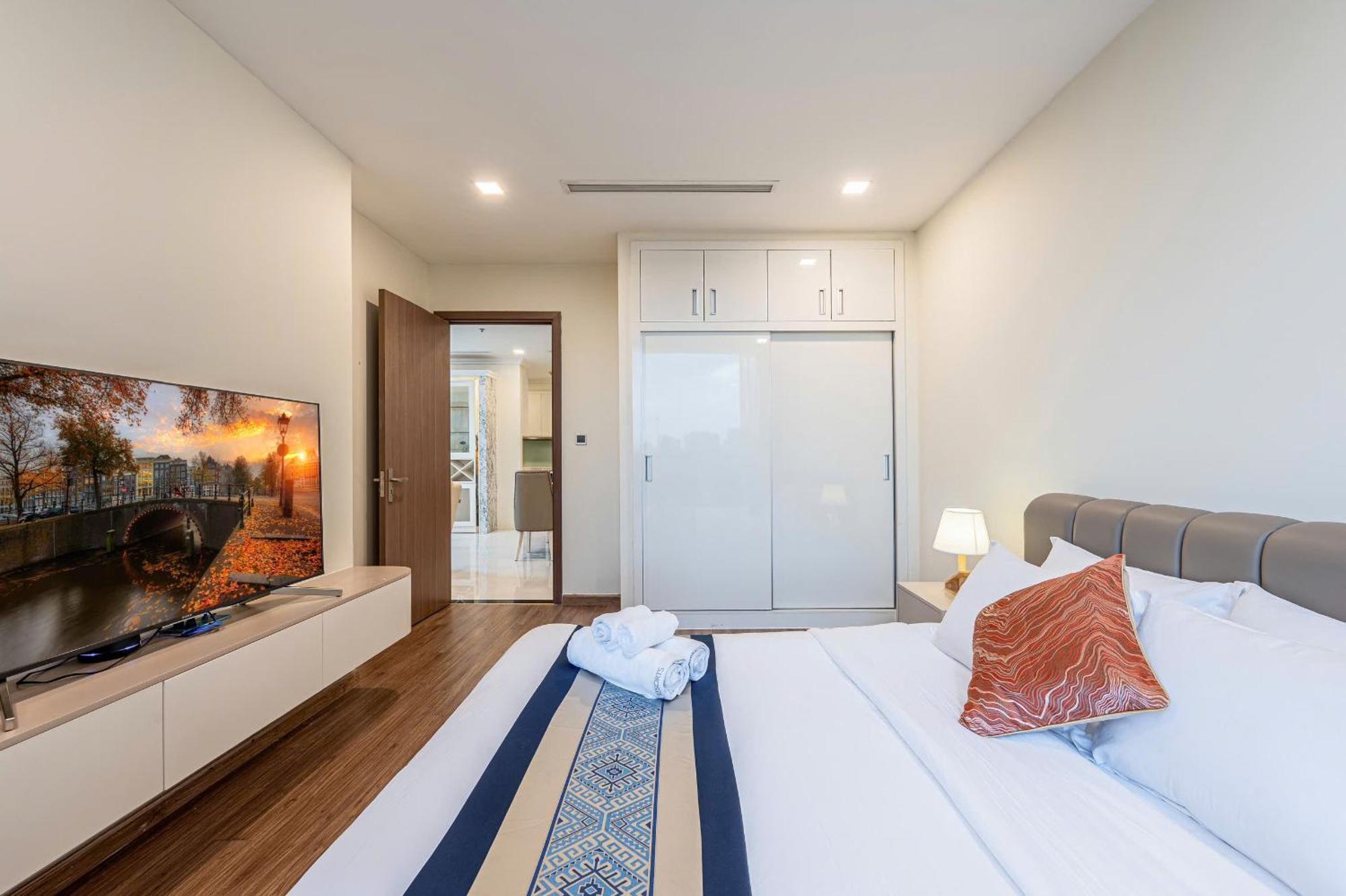 Luxury Apartment At Vinhomes Central Park Ho-Chi-Minh-Stadt Exterior foto