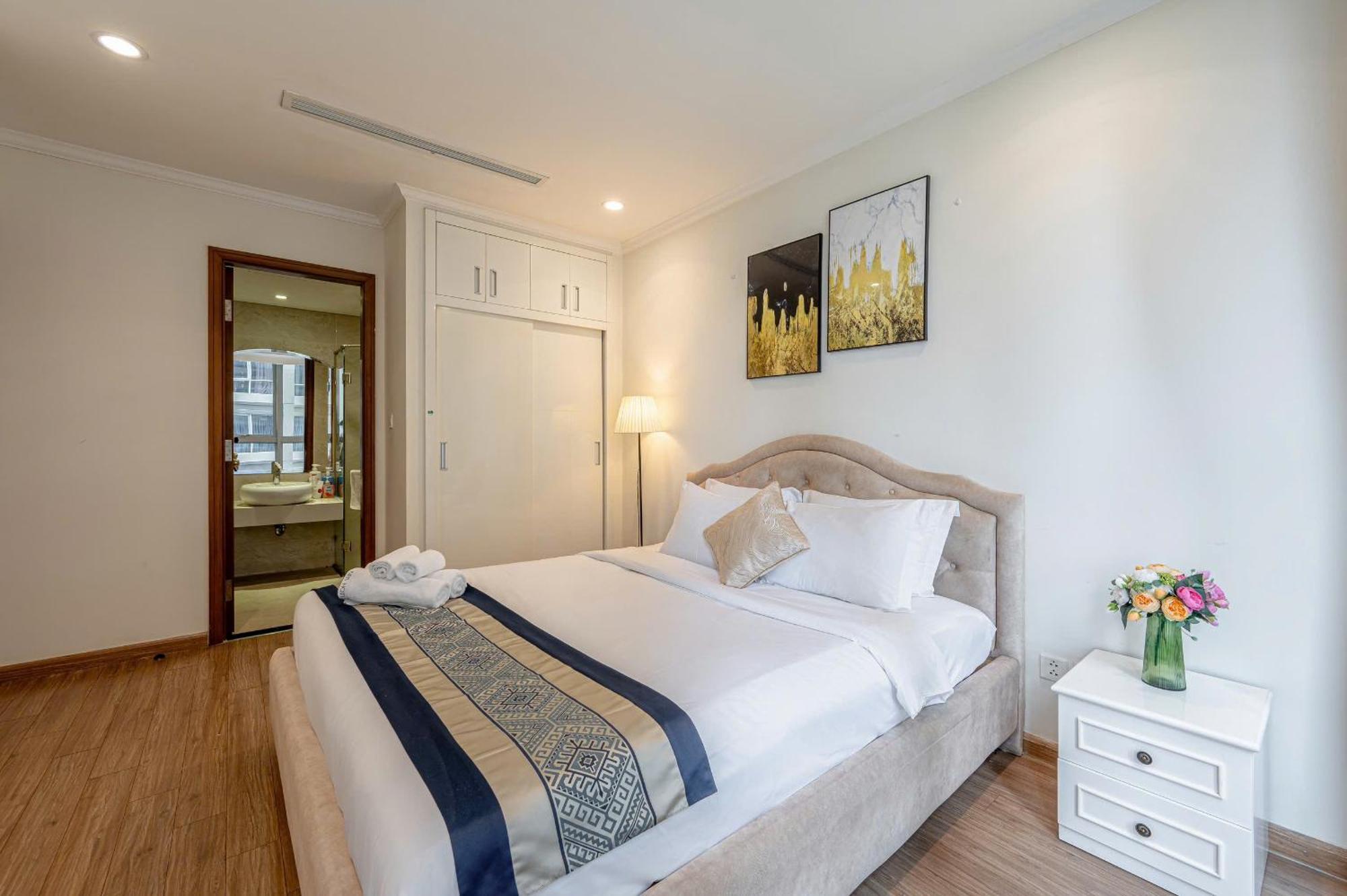 Luxury Apartment At Vinhomes Central Park Ho-Chi-Minh-Stadt Exterior foto