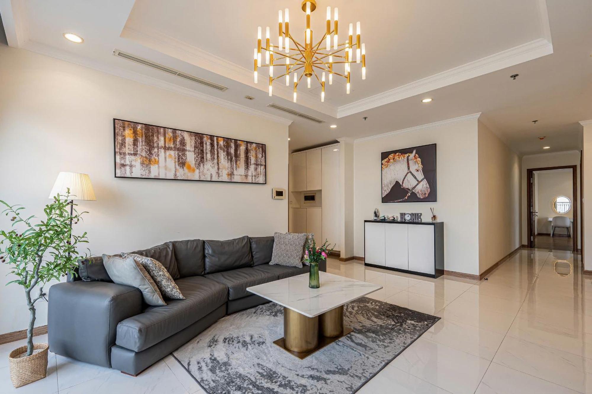 Luxury Apartment At Vinhomes Central Park Ho-Chi-Minh-Stadt Exterior foto
